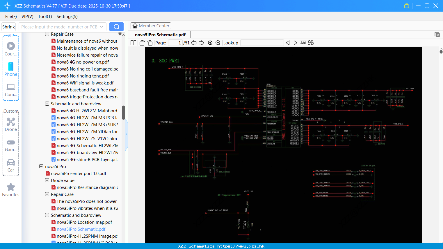Huawei Nova5iPro Schematic